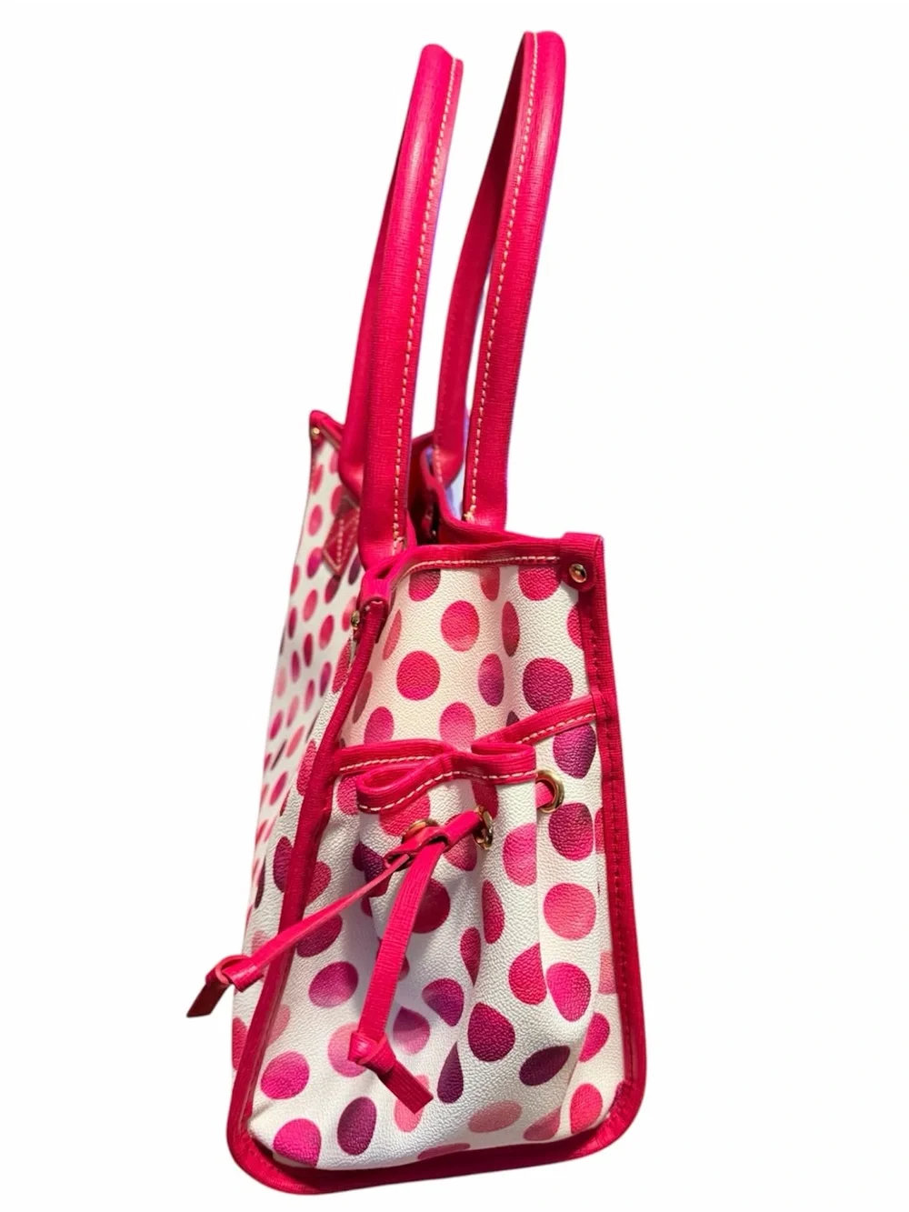 Dooney & Bourke Leather Polka Dot Collection Tote